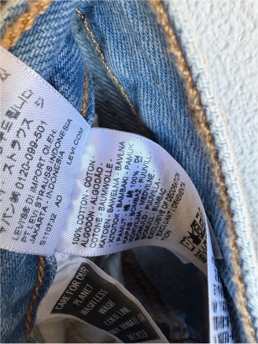 Levi’s 501 Distressed Cut Off Shorts 30 - Picture 7 of 7